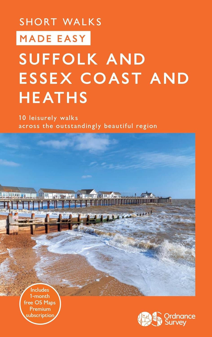 Guide de randonnées (en anglais) - Suffolk & East Coast & Heaths short walks | Ordnance Survey guide de randonnée Ordnance Survey 