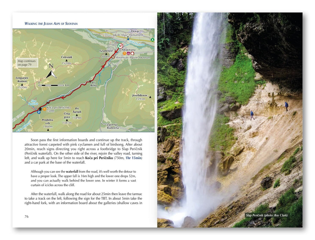 Guide de randonnées (en anglais) - The Julian Alps of Slovenia | Cicerone guide de randonnée Cicerone 