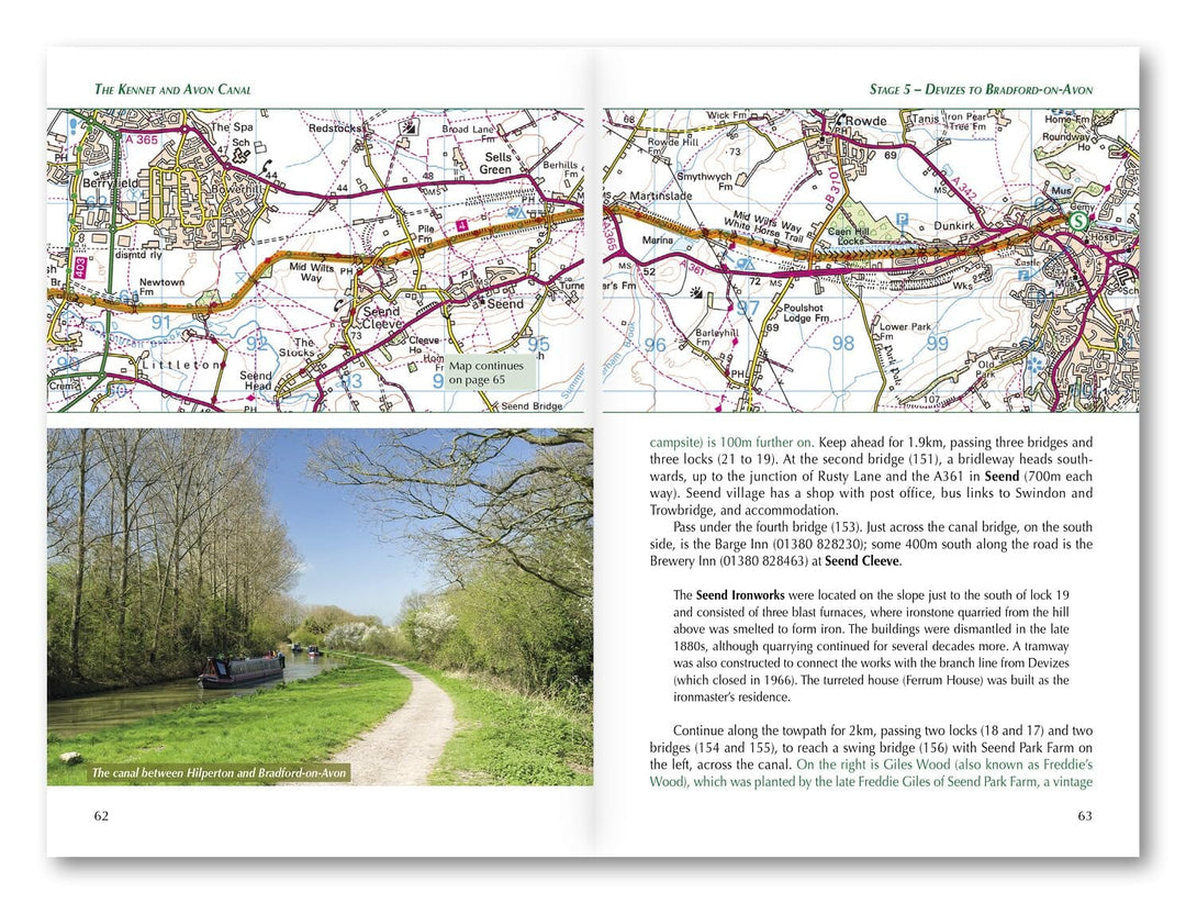 Guide de randonnées (en anglais) - The Kennet and Avon Canal | Cicerone guide de randonnée Cicerone 