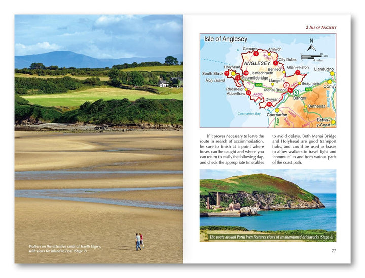 Guide de randonnées (en anglais) - Wales coast path | Cicerone guide de randonnée Cicerone 