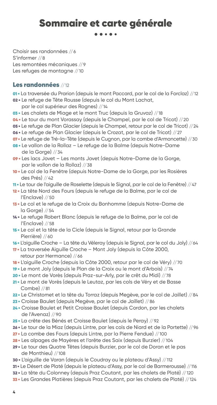 Guide de randonnées - Pays du Mont-Blanc, les plus belles randonnées | Glénat guide de randonnée Glénat 