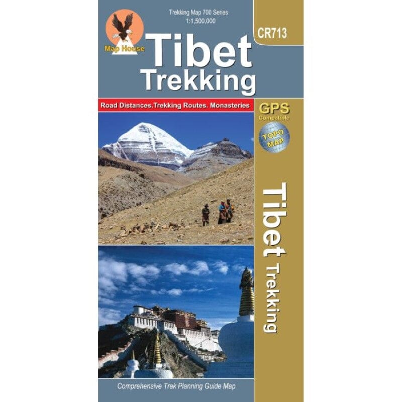 Guide de trekking - Tibet (CR717) | Himalayan MapHouse carte pliée Himalayan MapHouse 