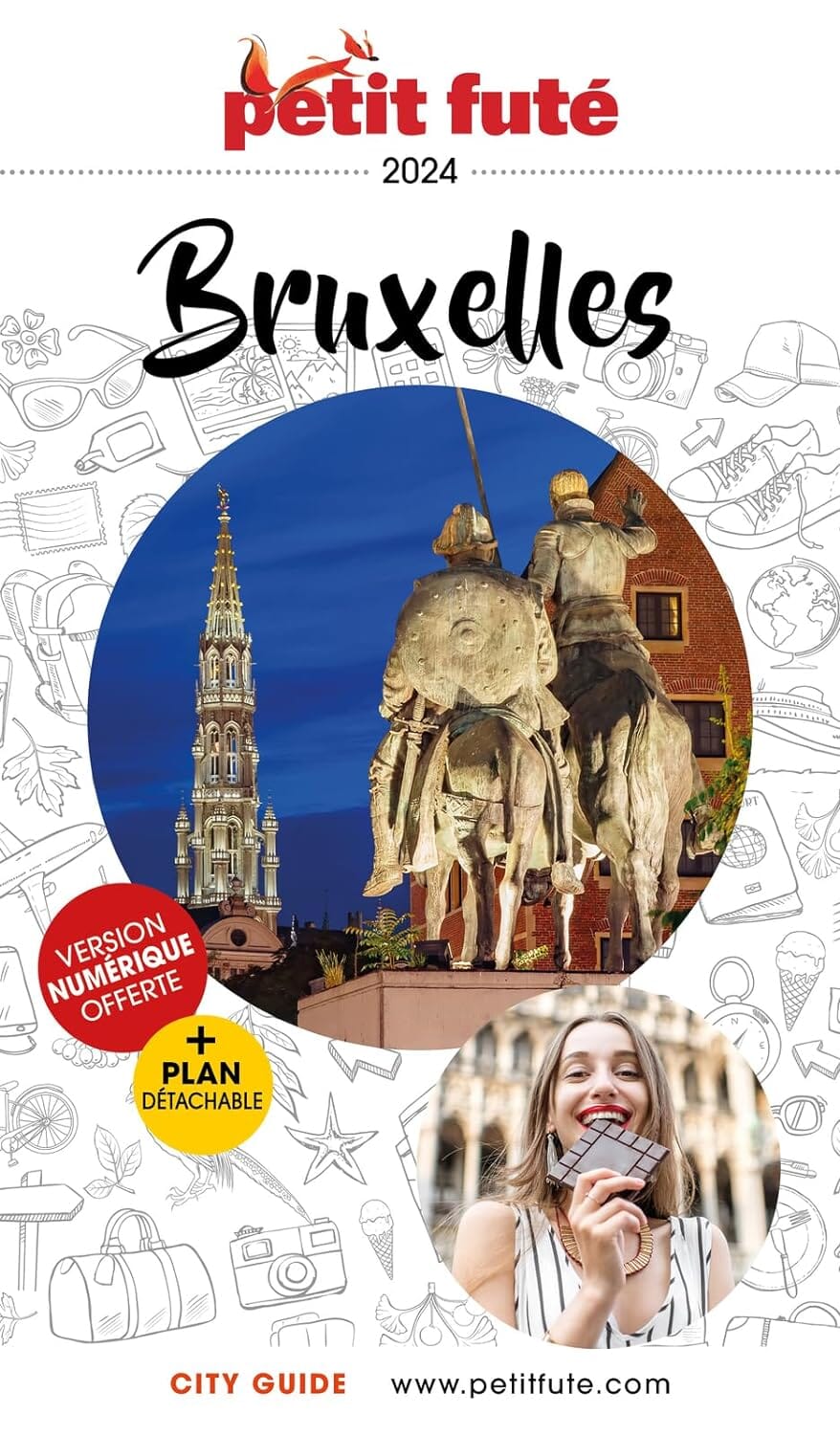 Guide de voyage - Bruxelles 2024 | Petit Futé guide de voyage Petit Futé 