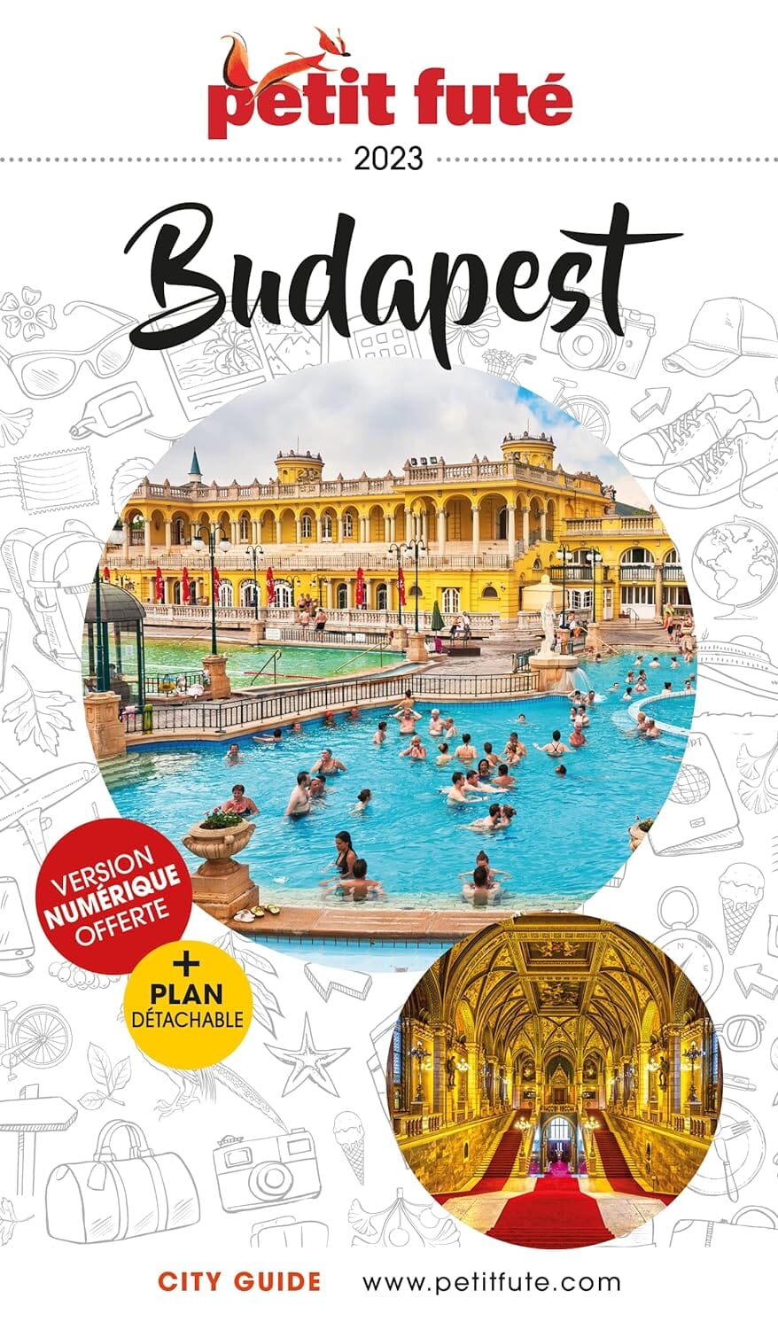 Guide de voyage - Budapest 2023 + plan | Petit Futé guide de voyage Petit Futé 