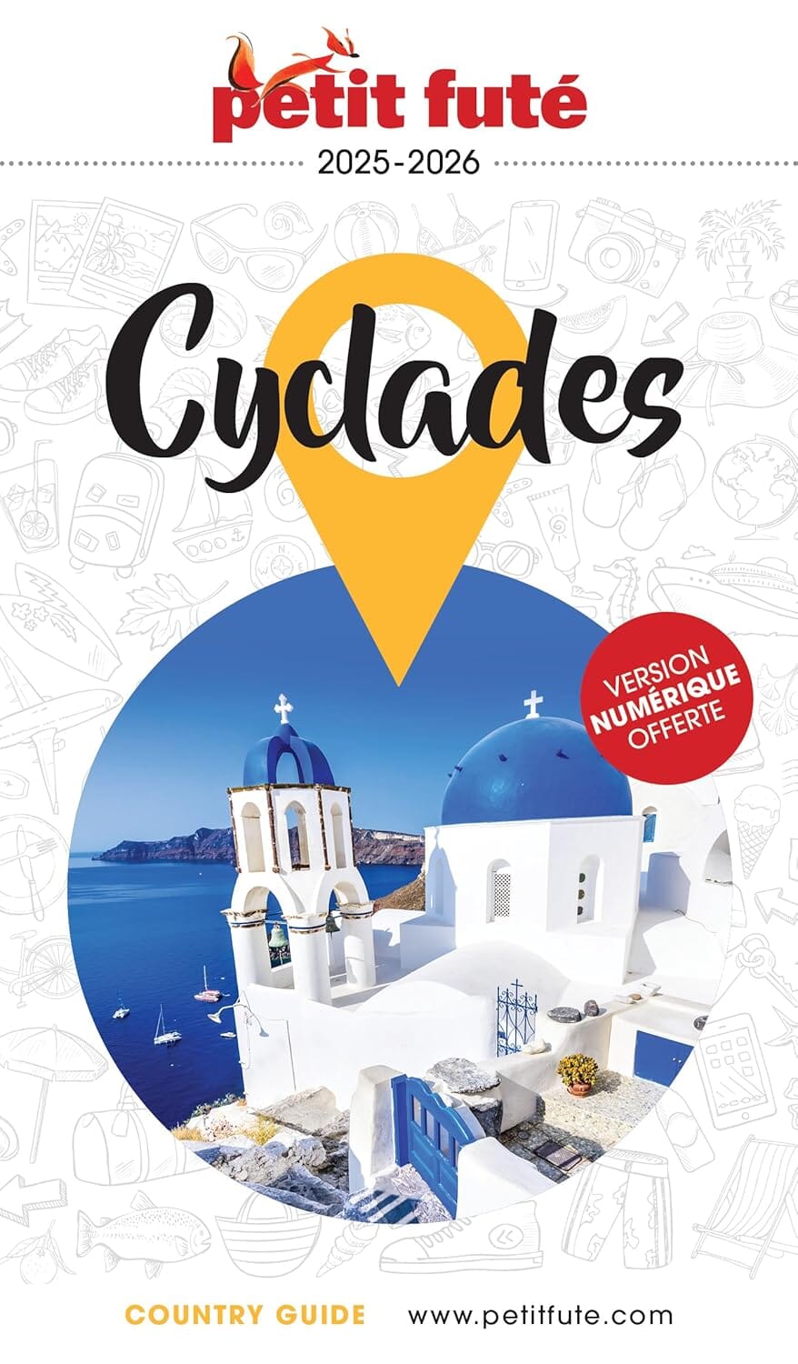 Guide de voyage - Cyclades 2025/26 | Petit Futé guide de voyage Petit Futé 