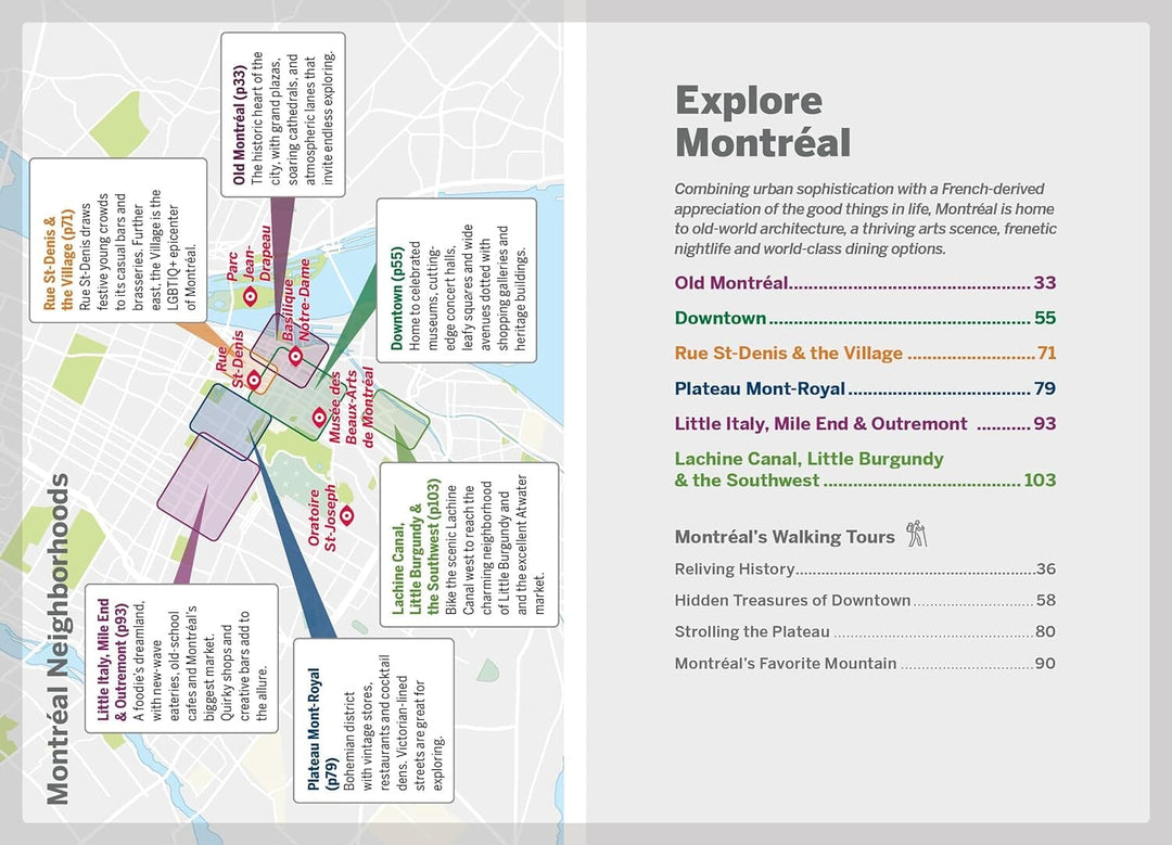 Guide de voyage de poche (en anglais) - Montreal & Quebec City - Édition 2024 | Lonely Planet guide de voyage Lonely Planet EN 