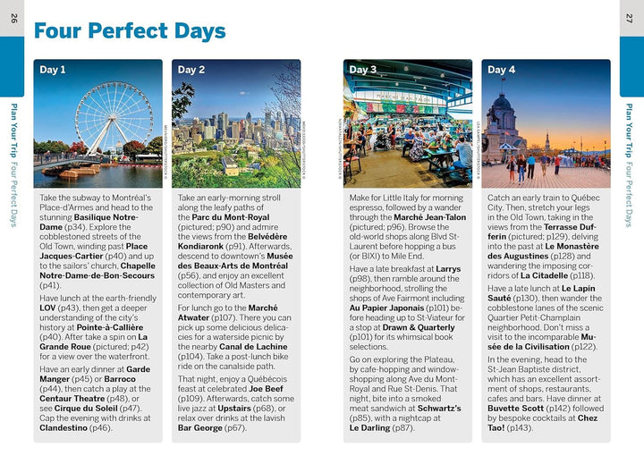 Guide de voyage de poche (en anglais) - Montreal & Quebec City - Édition 2024 | Lonely Planet guide de voyage Lonely Planet EN 