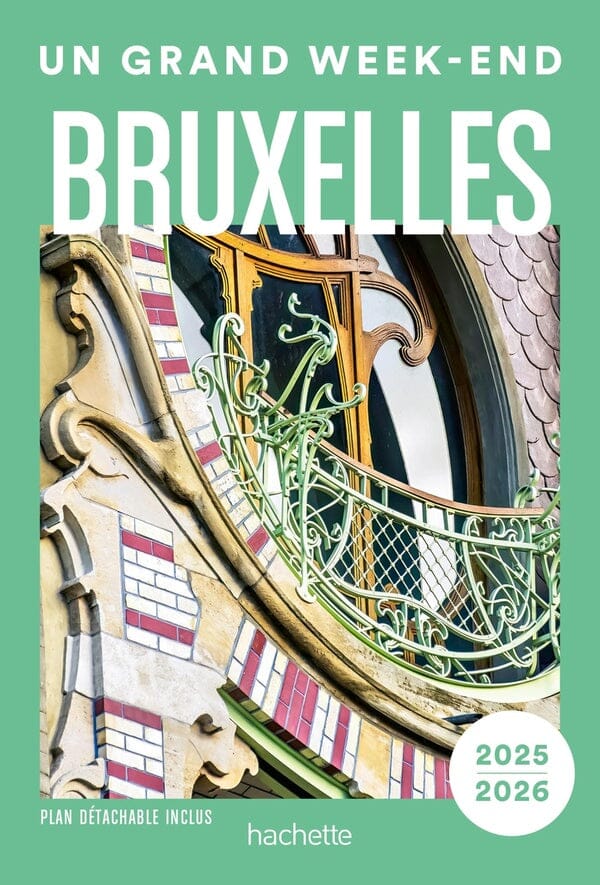 Guide de voyage de poche - Un Grand Week-end à Bruxelles - Édition 2025 | Hachette guide de voyage Hachette 