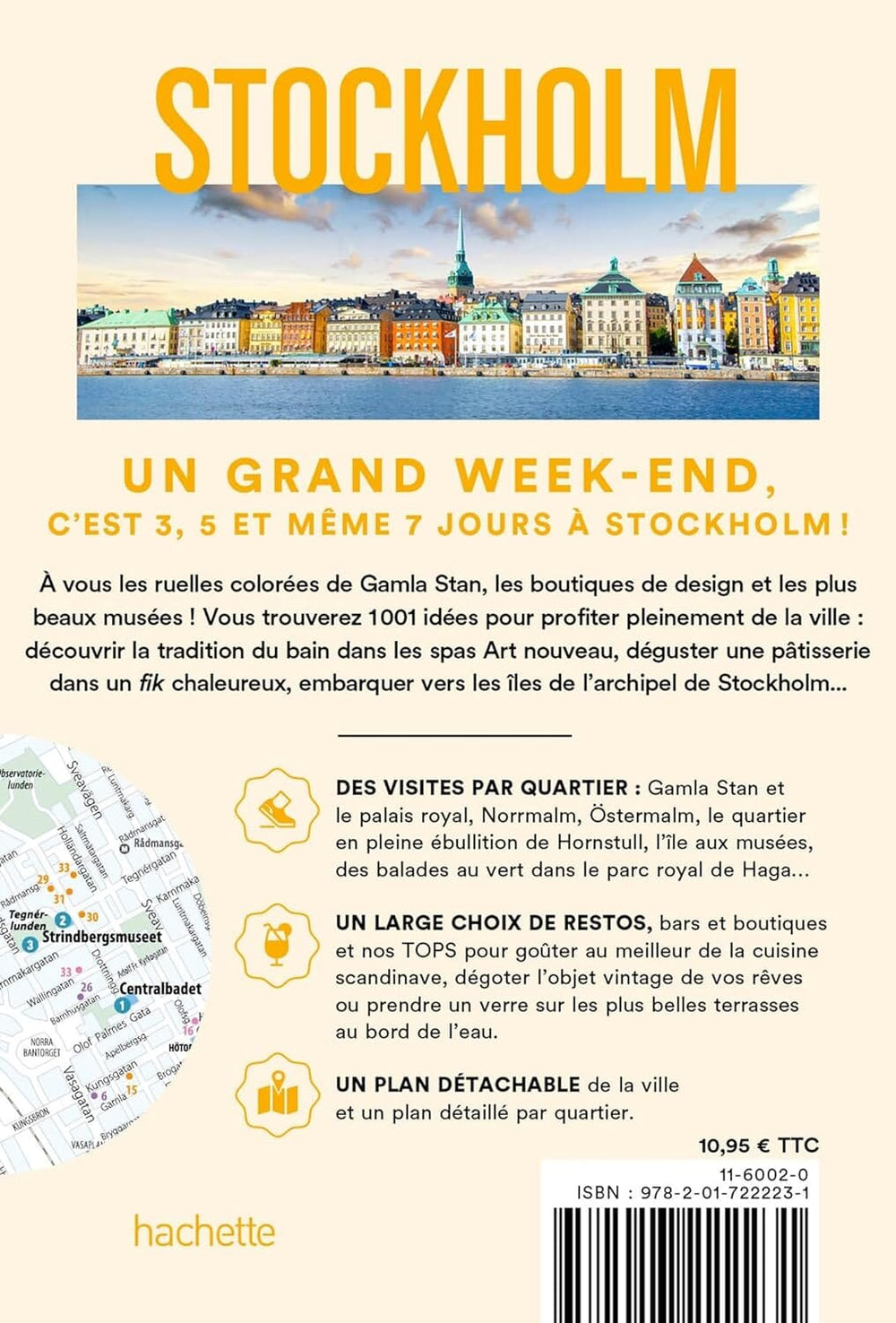 Guide de voyage de poche - Un Grand Week-end à Stockholm 2024 | Hachette guide petit format Hachette 