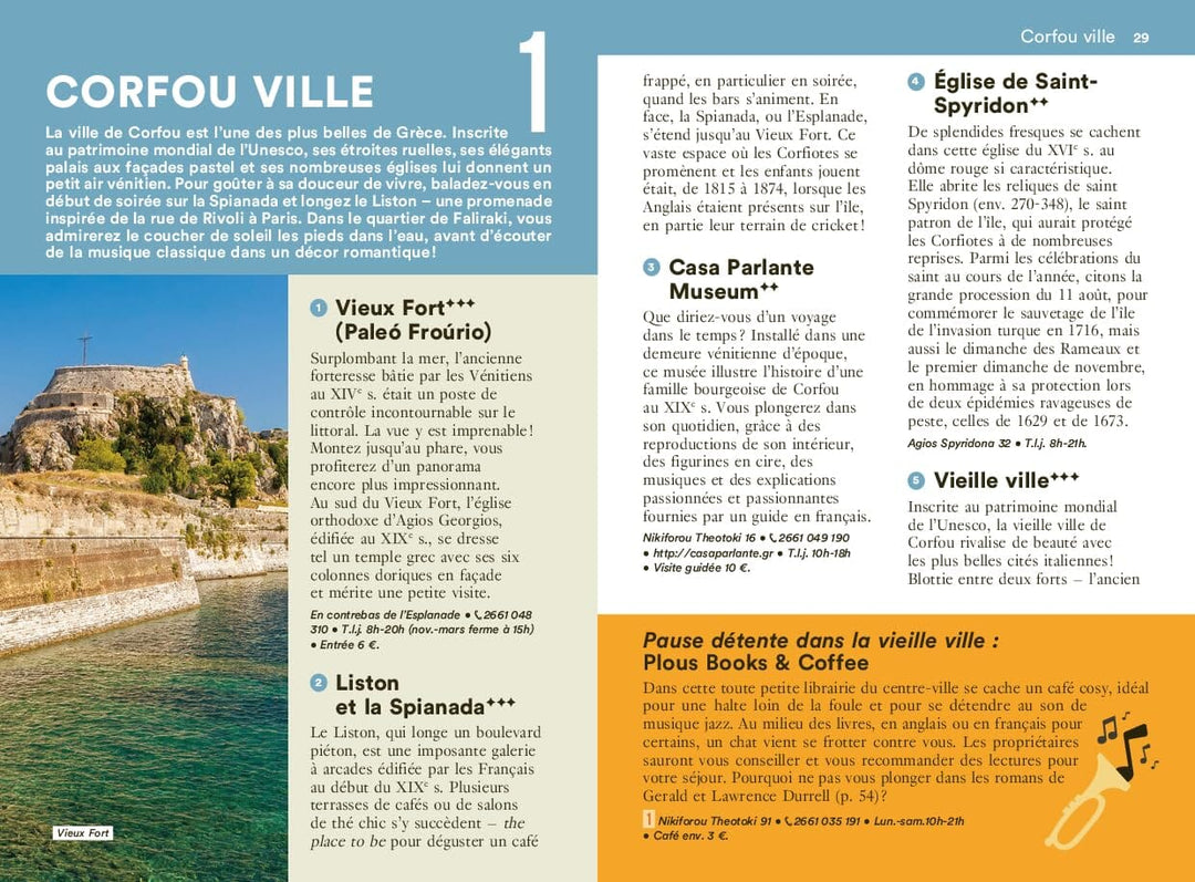 Guide de voyage de poche - Un Grand Week-end : Corfou, Paxos et Antipaxos - Édition 2024 | Hachette guide de voyage Hachette 