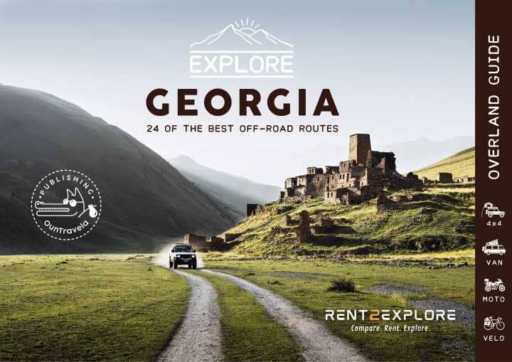 Guide de voyage (en anglais) - Explore Georgia : 24 of the best off-road routes MTB 4x4 & cycling | OunTravela guide de voyage OunTravela 