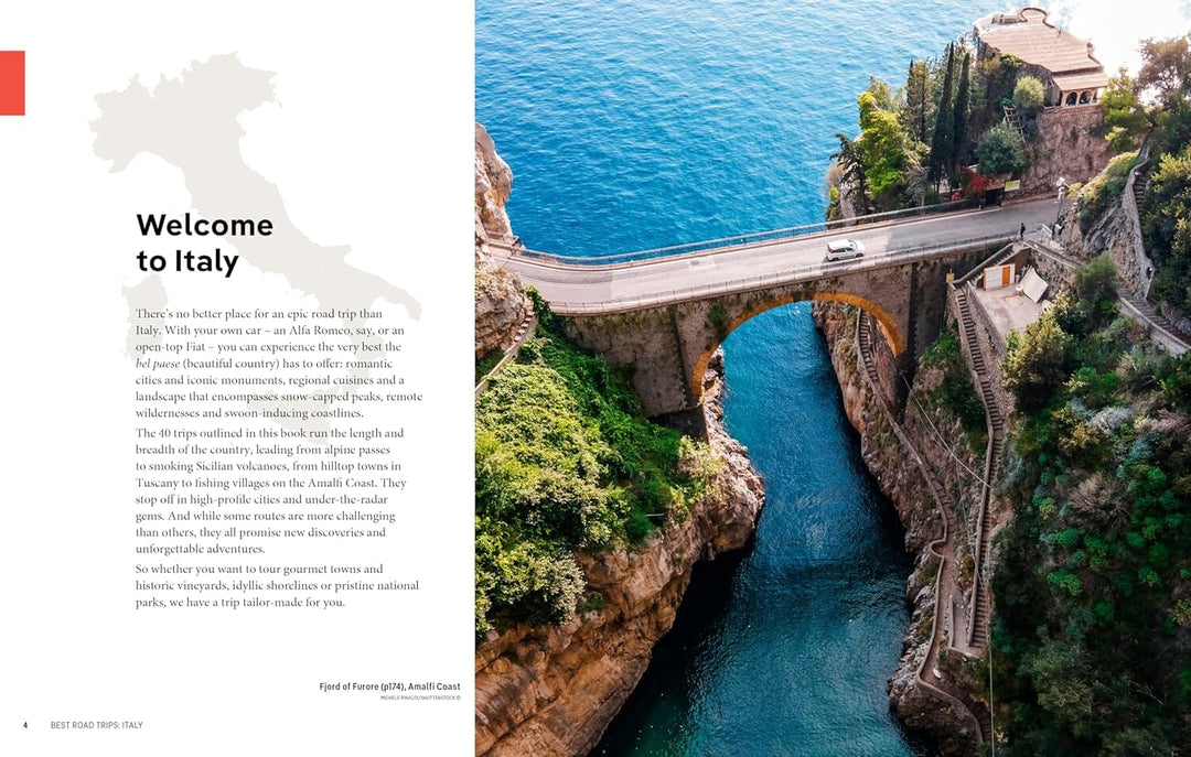 Guide de voyage (en anglais) - Italy Best Road Trips 2023 | Lonely Planet guide de voyage Lonely Planet EN 