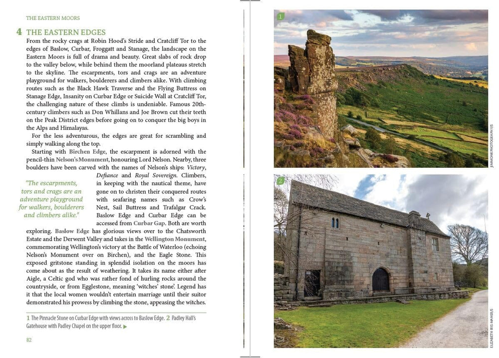 Guide de voyage (en anglais) - Peak District slow travel - Édition 2025 | Bradt guide de voyage Bradt 