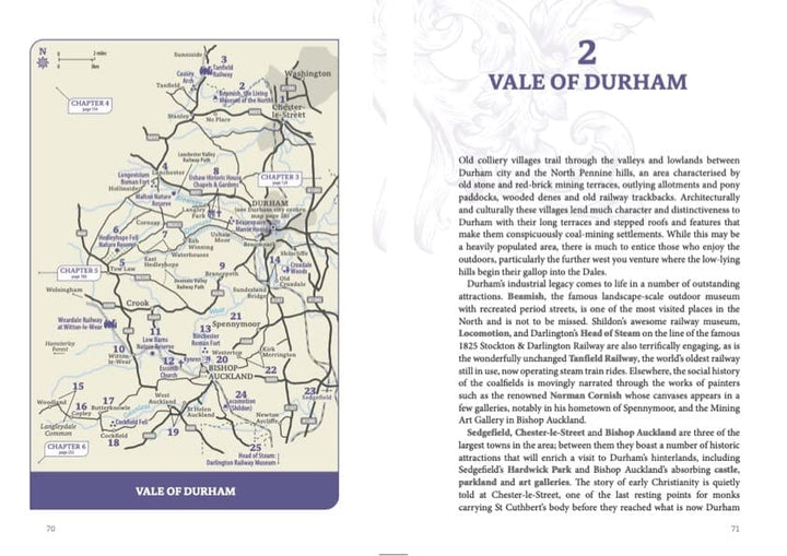 Guide de voyage (en anglais) - Slow Travel Durham: City, Dales & Coast | Bradt guide de voyage Bradt 