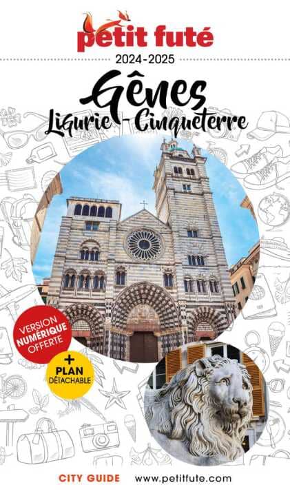 Guide de voyage - Gênes, Cinq Terres, Ligurie 2024/25 + plan | Petit Futé guide de voyage Petit Futé 