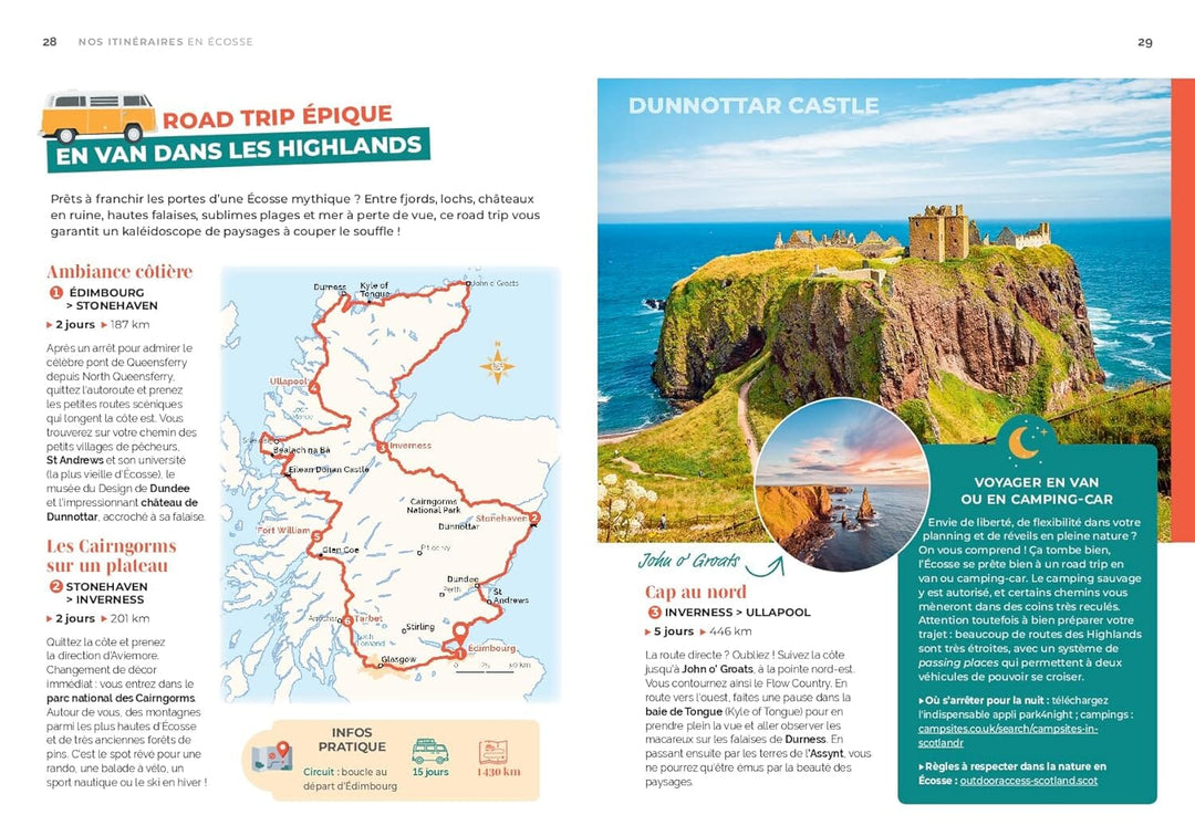 Guide de voyage Petaouchnok - Écosse - Édition 2024 | Hachette guide de voyage Hachette 