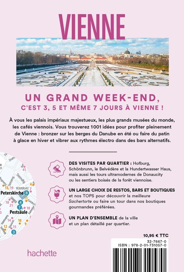 Guide de voyage - Un Grand Week-end à Vienne (Autriche) 2025/26 | Hachette guide de voyage Hachette 