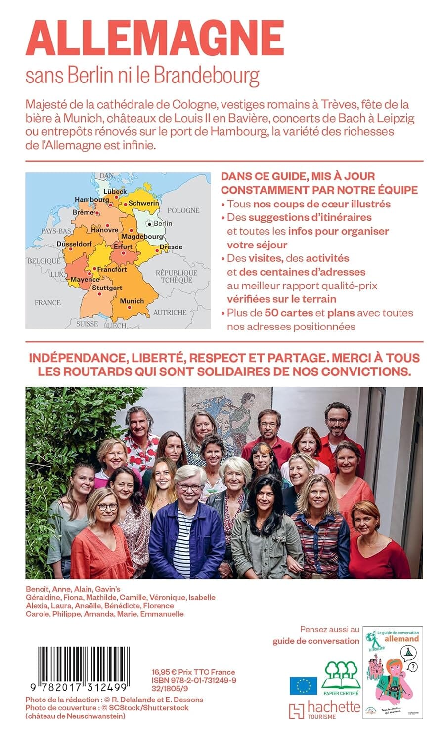 Guide du Routard - Allemagne (sans Berlin ni le Brandebourg) 2025/26 | Hachette guide de voyage Hachette 