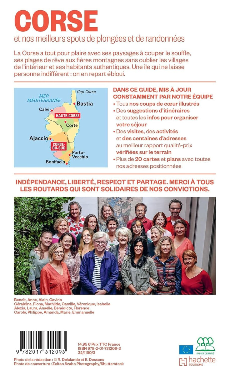 Guide du Routard - Corse 2025/26 | Hachette guide de voyage Hachette 