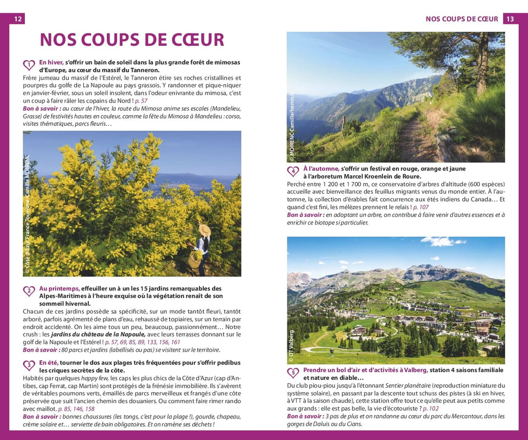 Guide du Routard - Côte d'Azur, Alpes-Maritimes & Monaco - Destination nature | Hachette guide de voyage Hachette 