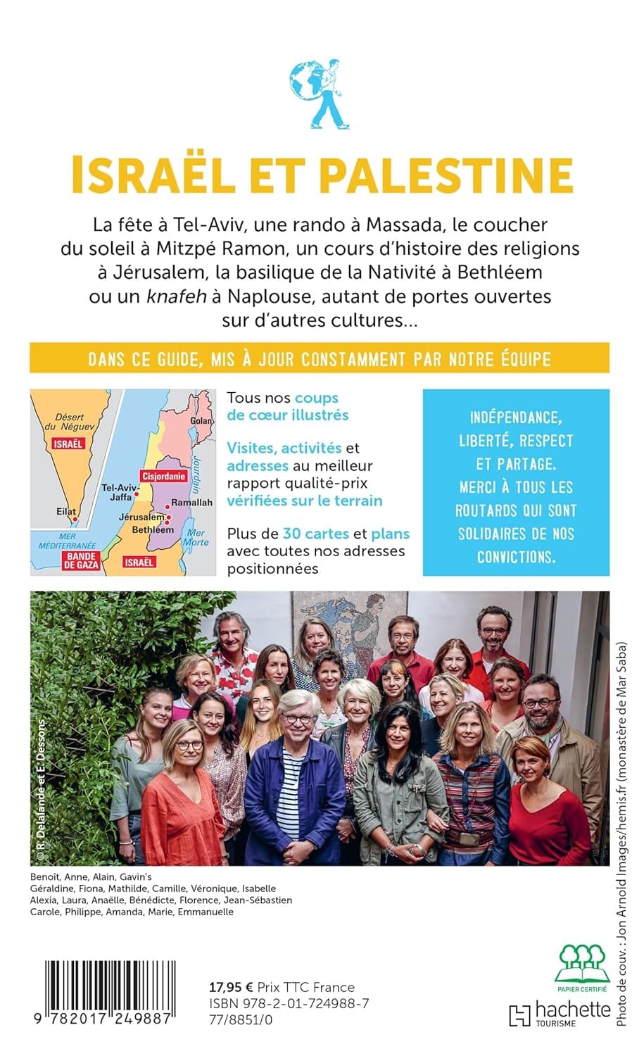 Guide du Routard - Israël & Palestine 2024/25 | Hachette guide de voyage Hachette 