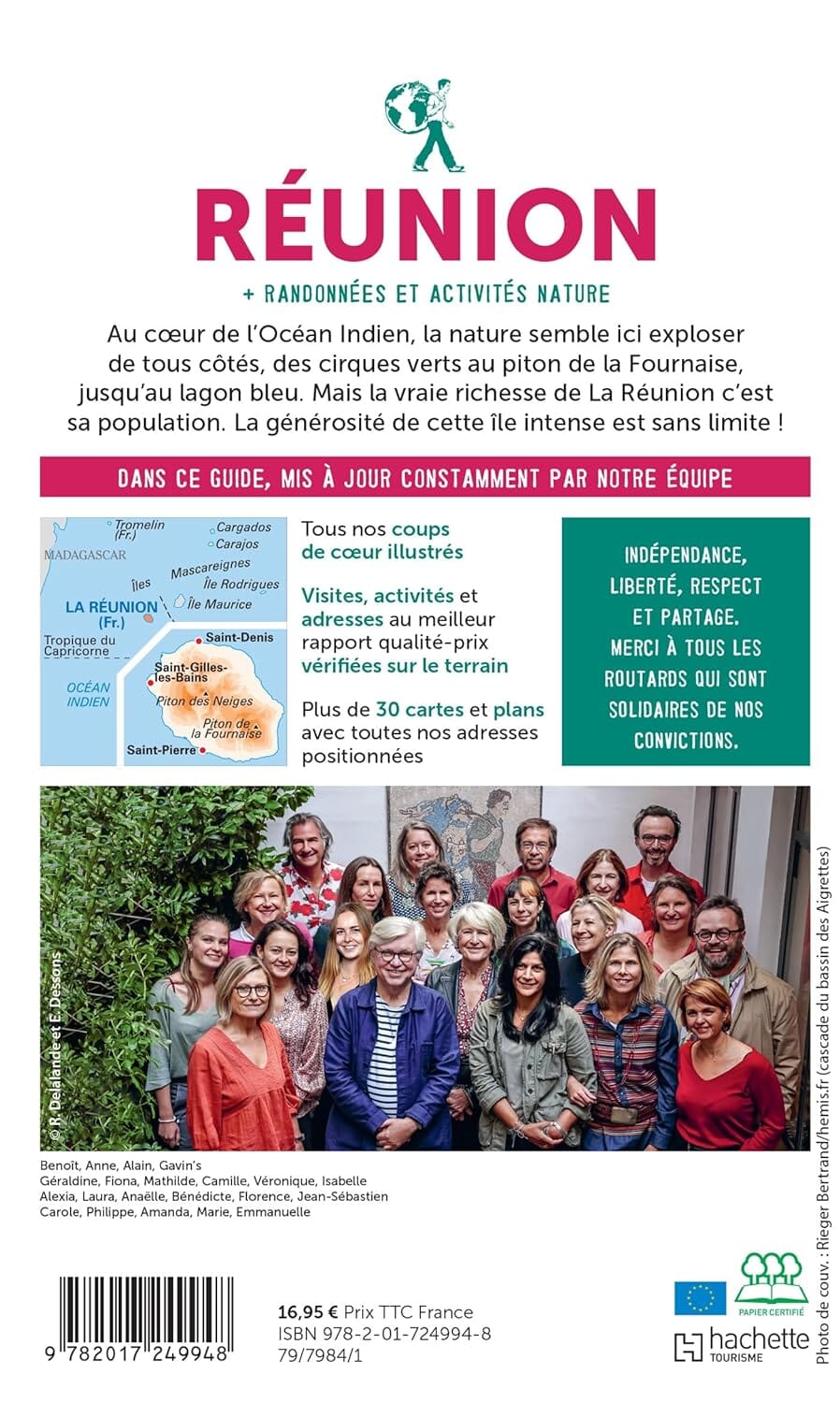 Guide du routard - La Réunion + randonnées et plongées 2024/25 | Hachette guide de voyage Hachette 