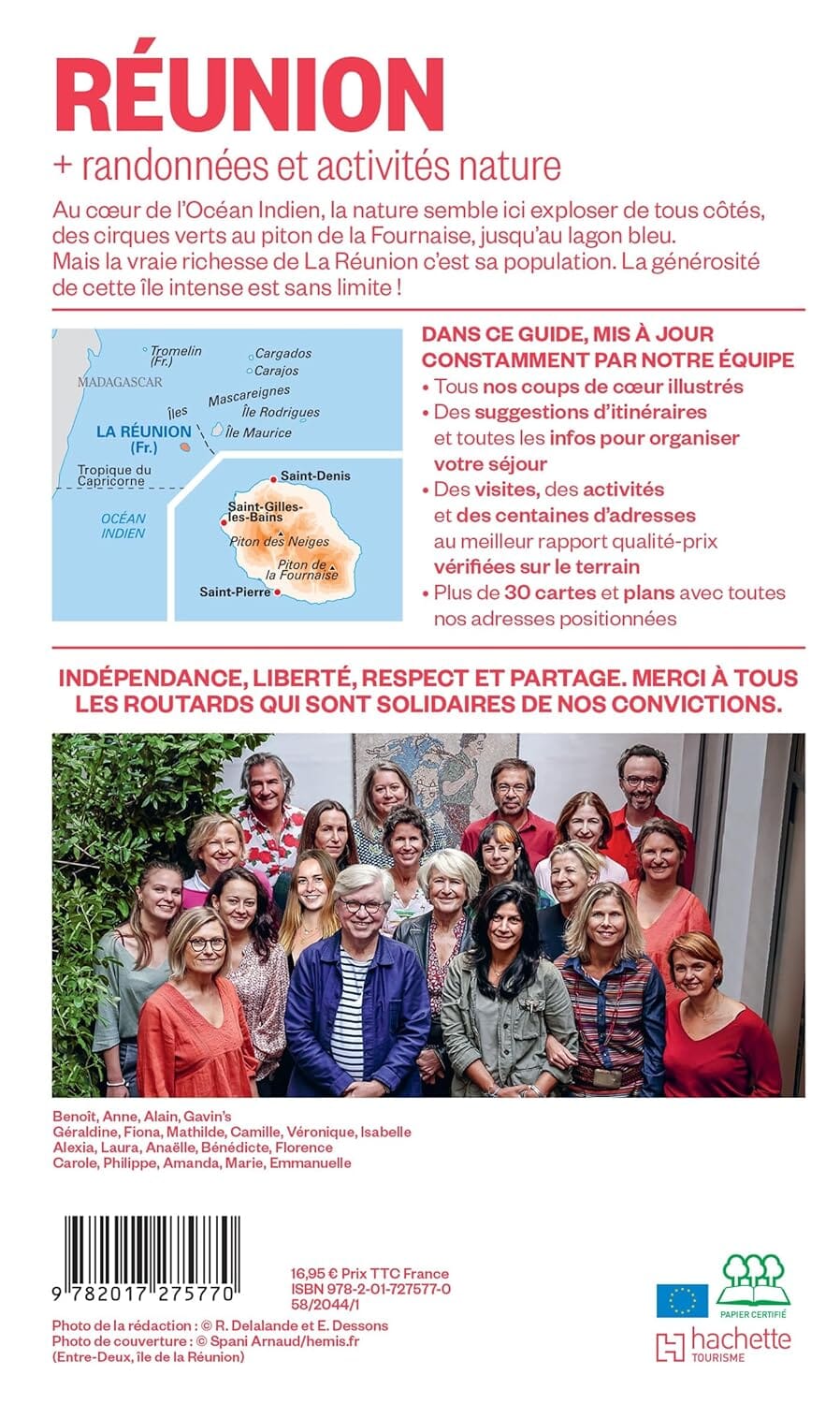 Guide du routard - La Réunion + randonnées et plongées 2025/26 | Hachette guide de voyage Hachette 