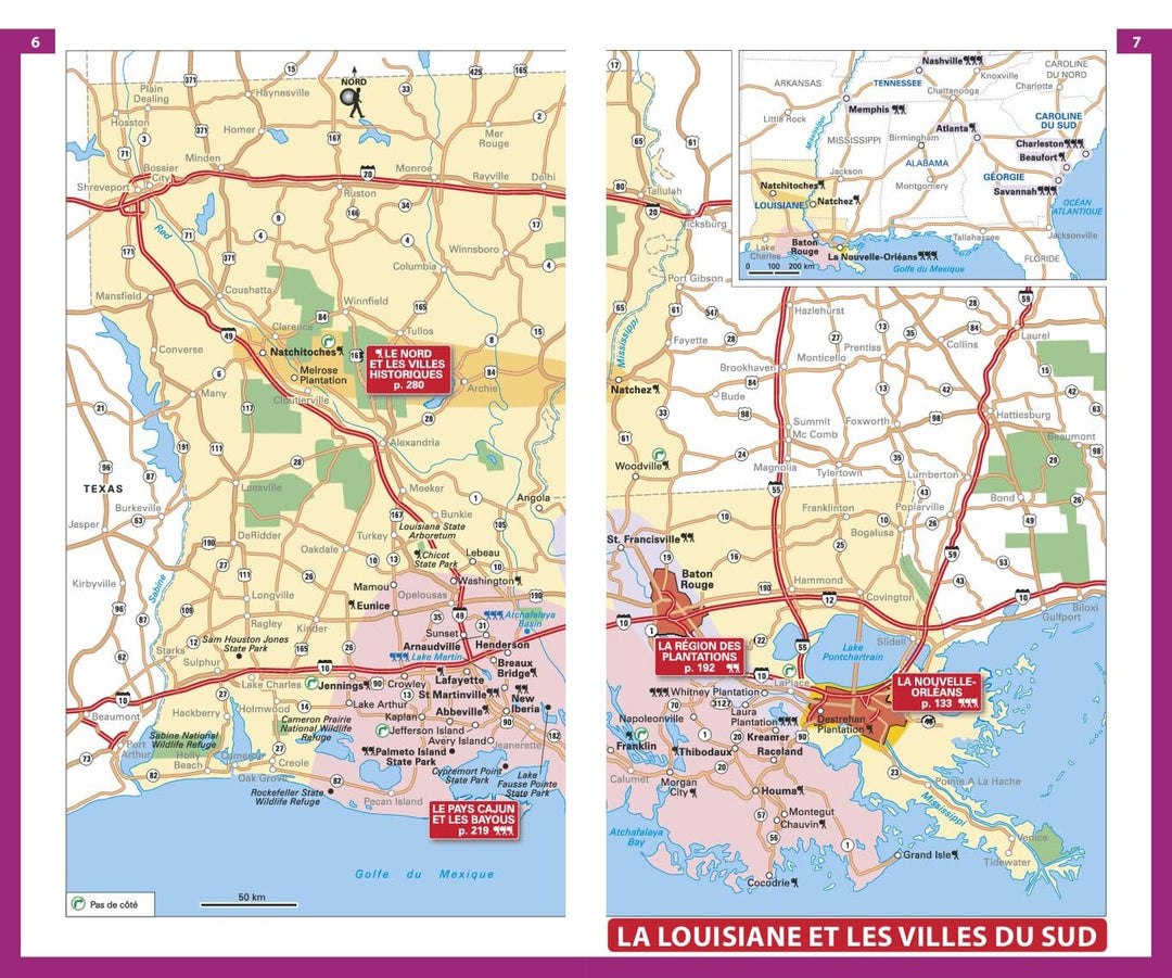 Guide du Routard - Louisiane & les villes du Sud 2025/26 | Hachette guide de voyage Hachette 