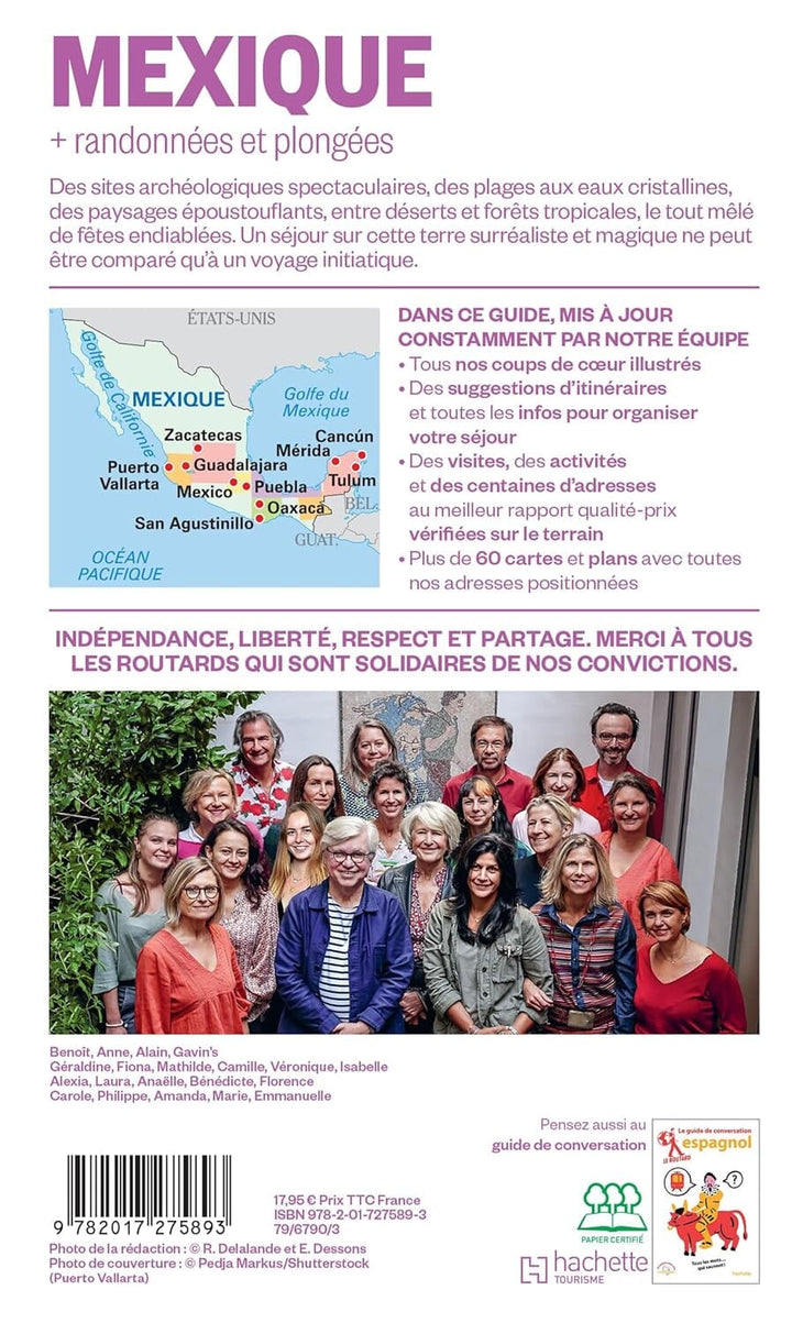 Guide du Routard - Mexique 2025/26 | Hachette guide de voyage Hachette 