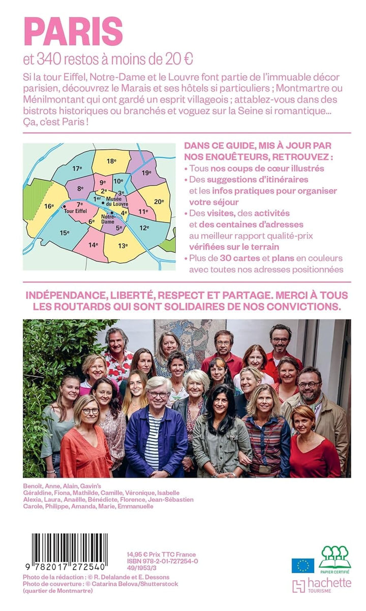 Guide du Routard - Paris & des anecdotes surprenantes 2024/25 | Hachette guide de voyage Hachette 