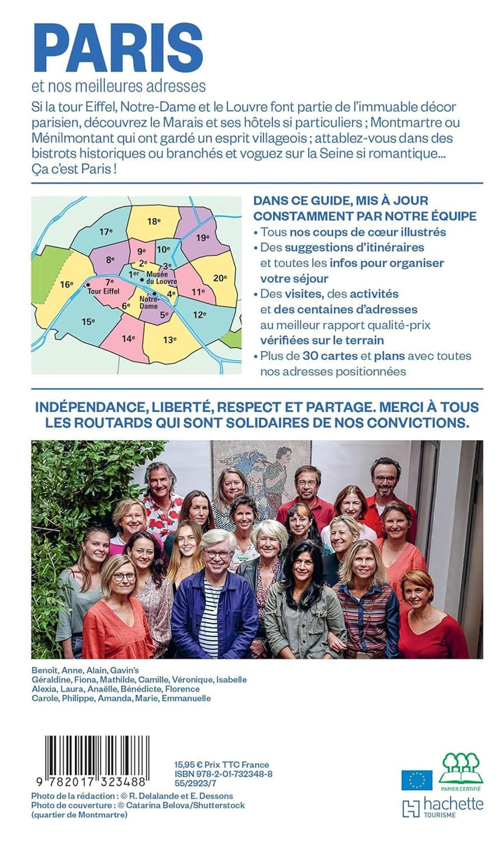Guide du Routard - Paris et nos meilleures adresses 2025/26 | Hachette guide de voyage Hachette 