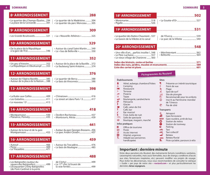 Guide du Routard - Paris et nos meilleures adresses 2025/26 | Hachette guide de voyage Hachette 