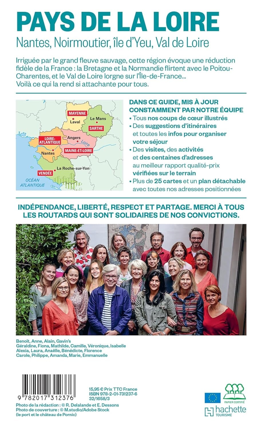 Guide du Routard - Pays de la Loire 2025/26 | Hachette guide de voyage Hachette 