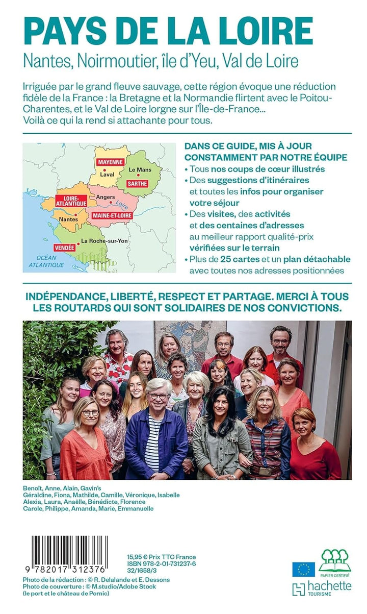 Guide du Routard - Pays de la Loire 2025/26 | Hachette guide de voyage Hachette 