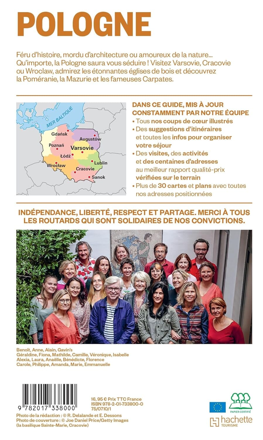 Guide du Routard - Pologne | Hachette guide de voyage Hachette 