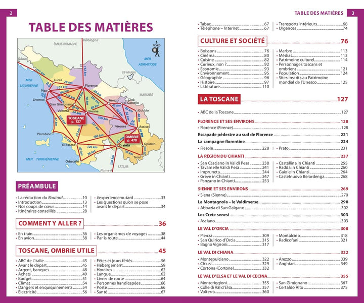 Guide du Routard - Toscane & Villes d'Ombrie 2024/25 | Hachette guide de voyage Hachette 