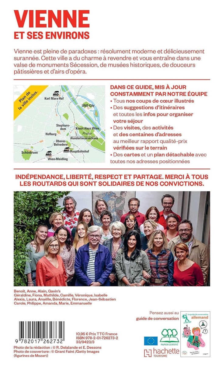Guide du routard - Vienne (Autriche) 2024/25 | Hachette guide de voyage Hachette 