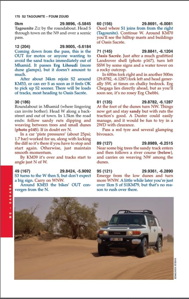 Guide (en anglais) - Morocco Overland 4WD, from the Atlas to the Sahara (4x4,motorcycle, van, mountainbike) | Trailblazer guide de randonnée Trailblazer 