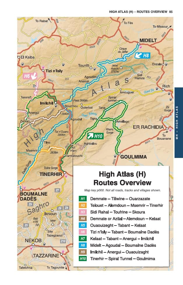 Guide (en anglais) - Morocco Overland 4WD, from the Atlas to the Sahara (4x4,motorcycle, van, mountainbike) | Trailblazer guide de randonnée Trailblazer 