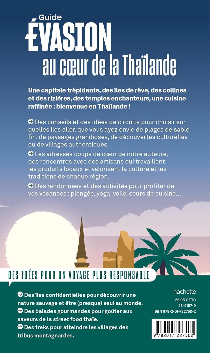 Guide Evasion - Thaïlande - Édition 2024 | Hachette guide de voyage Hachette 