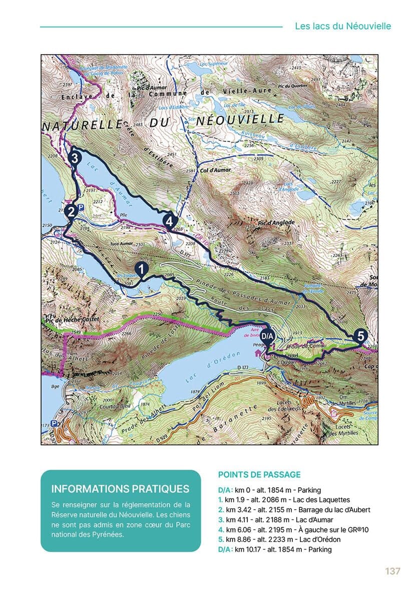 Guide - Les plus belles randonnées Visorando des Pyrénées - Lacs, sommets et belles vallées | Chemin des Crêtes guide de randonnée Rando Editions 