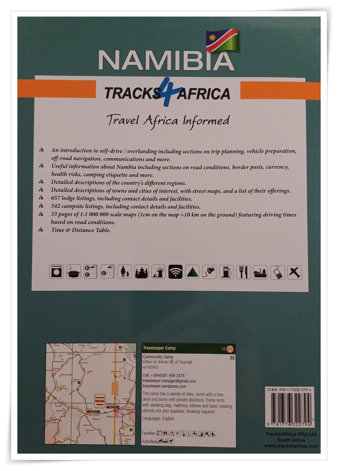 Guide pratique - Namibie en autonomie (en anglais) | Tracks4Africa guide de voyage Tracks4Africa 