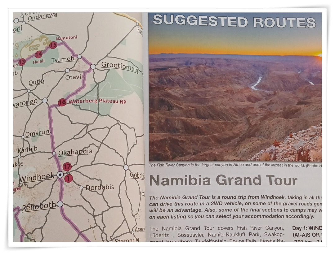 Guide pratique - Namibie en autonomie (en anglais) | Tracks4Africa guide de voyage Tracks4Africa 