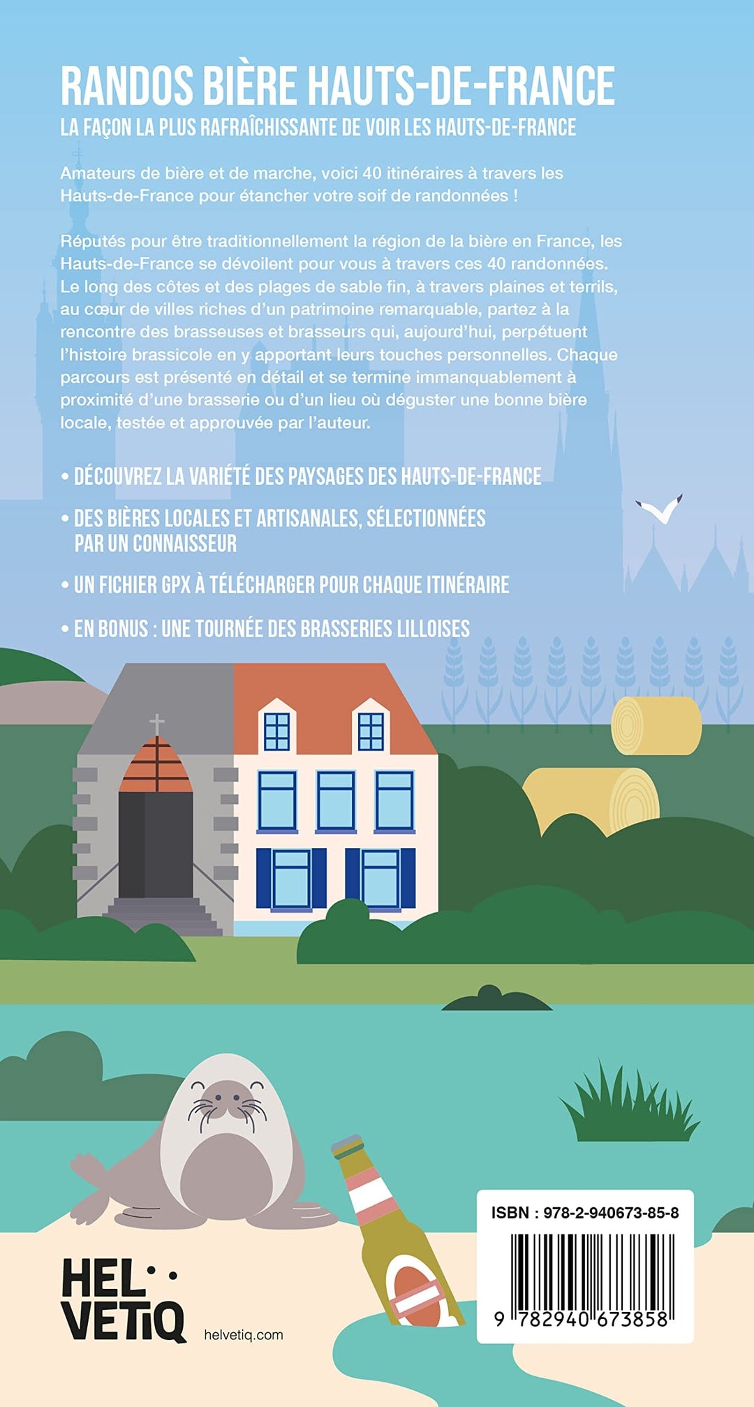 Guide - Randos Bière Hauts-de-France, La façon la plus rafraîchissante de voir les Hauts-de-France guide de randonnée Outdoor 