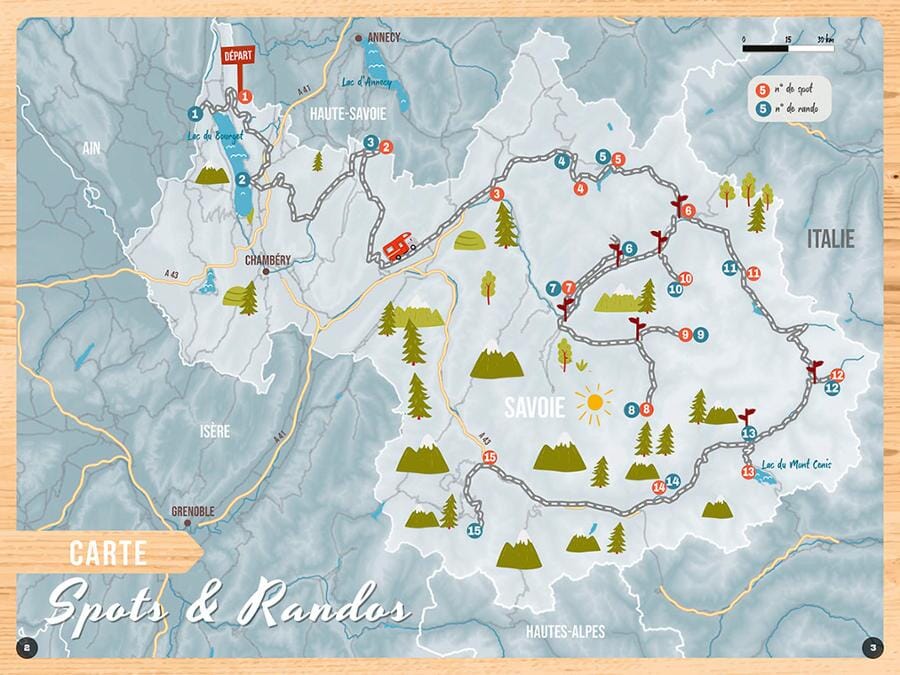 Guide Road Trip et rando en Van - Savoie | Chamina guide vélo Chamina 