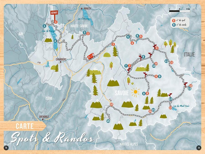 Guide Road Trip et rando en Van - Savoie | Chamina guide vélo Chamina 
