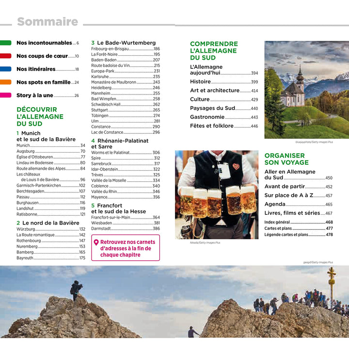 Guide Vert - Allemagne du Sud, Bavière - Édition 2023 | Michelin guide de voyage Michelin 
