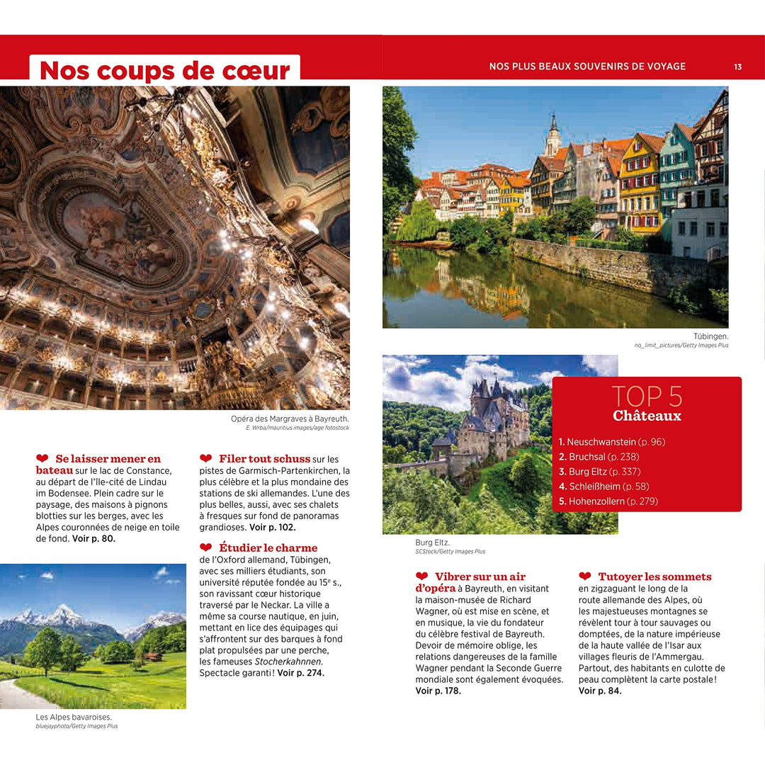 Guide Vert - Allemagne du Sud, Bavière - Édition 2023 | Michelin guide de voyage Michelin 