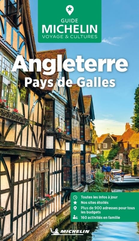 Guide Vert - Angleterre, Pays de Galles - Édition 2025 | Michelin guide de voyage Michelin 