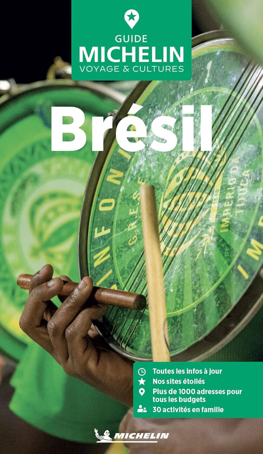 Guide Vert - Brésil - Édition 2025 | Michelin guide de voyage Michelin 